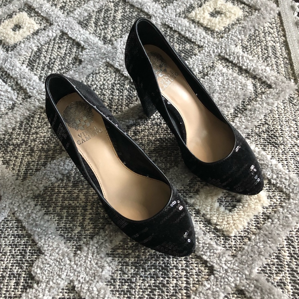 Black Suede Heels